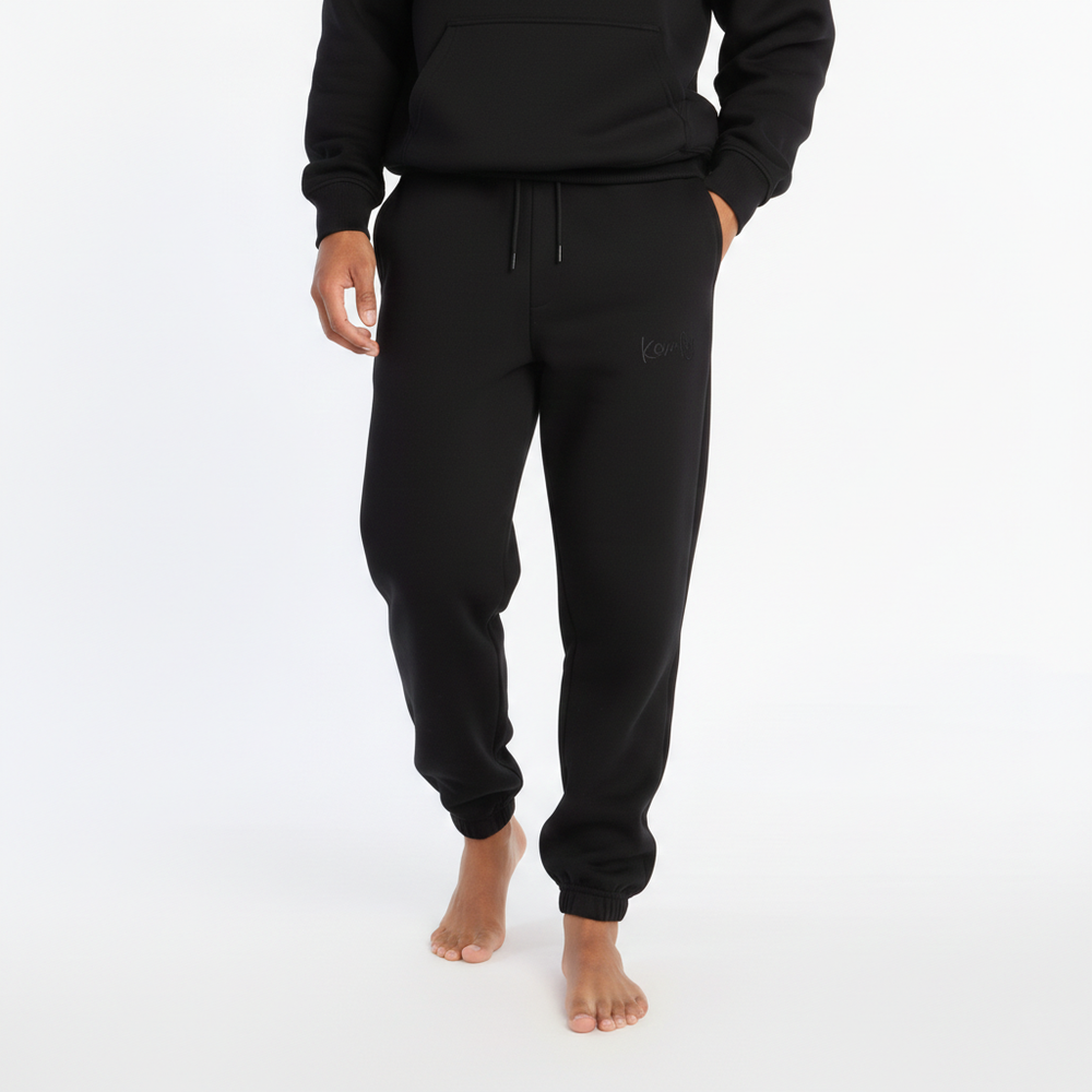 Black Heavyweight sweatpants